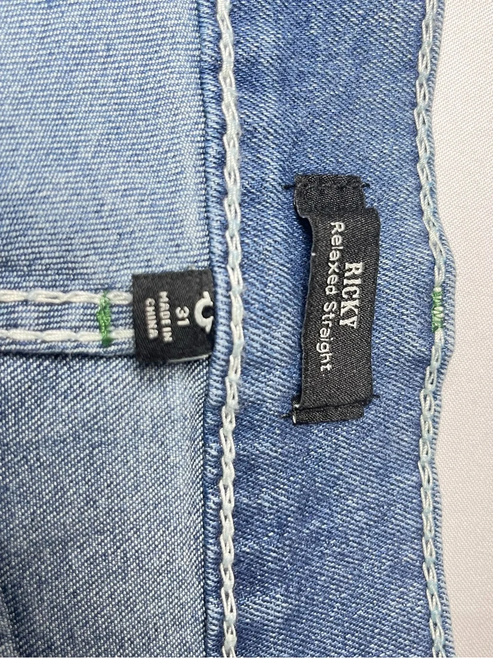 True Religion Ricky Big T Flap Straight Jeans Men’s 31x34 – NWT
